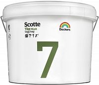 Beckers Scotte 7 / Беккерс Скотти 7 краска экологичная латексная для стен и потолков