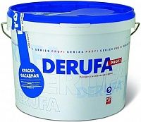 Derufa / Деруфа Фасадная Оптима - Матовая высокоукрывистая краска, для фасадов и сырых помещений