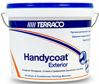Terraco Handycoat Exterior / Террако Хэндикоат Экстериор Готовая к применению полимерная быстросохнущая фасадная шпатлевка для финишного выравнивания
