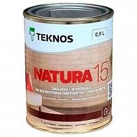 Teknos Natura 15 / Текнос Натура 15 Полуматовый лак для внутренних поверхностей