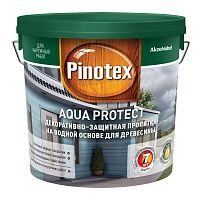 Pinotex Aqua Protect / Пинотекс Аква Протект Декоративная пропитка на водной основе для защиты древесины до 7 лет