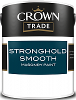 Crown Trade Stronghold Smooth Masonry Paint / Краун Стронгхолд матовая фасадная краска на водной основе