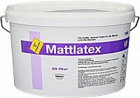Derufa Mattlatex / Деруфа Матлатекс - Матовая, белая, влагостойкая дисперсионная краска для стен и потолков
