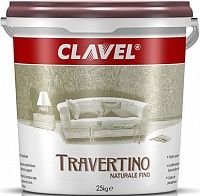 Clavel Travertino Naturale Fino / Клавэль Травертино Натурале Фино Штукатурка декоративная
