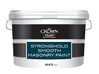 Crown Trade Stronghold Smooth Masonry Paint / Краун Стронгхолд матовая фасадная краска на водной основе
