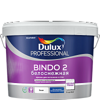 Dulux Bindo 2 / Дулюкс Биндо 2 Белоснежная глубокоматовая краска для потолка
