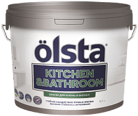 Olsta Kitchen&Bathroom / Ольста Китчен Бафрум краска латексная для кухонь и ванных