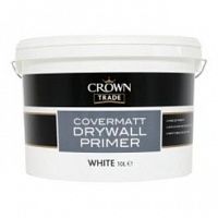 Crown Trade Covermatt Dry Wall Primer / Краун Коверматт выравнивающий грунт на водной основе