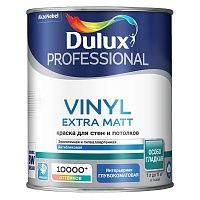 Dulux Vinyl Extra Matt / Дулюкс Винил Экстра Мат матовая износостойкая краска для стен и потолков