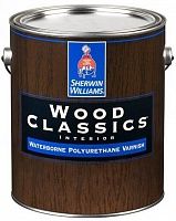 Sherwin Williams Wood Classics Waterborne Polyurethane Varnish / Шервин Вильямс Вуд Классик водный лак полиуретановый