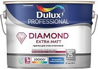 Dulux Diamond Extra Matt / Дулюкс Даймонд Экстра Мат Глубокоматовая износостойкая краска для стен и потолков