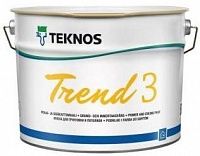 Teknos Trend 3 / Текнос Тренд 3 Грунтовочная краска на водной основе