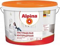 Alpina Ultraweiss / Альпина Экстрабелая Интерьерная белая матовая краска