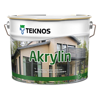 Teknos Akrylin / Текнос Акрилин краска по дереву