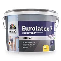 Dufa Retail Eurolatex 7 / Дюфа Ритейл Евролатекс 7 краска латексная интерьерная для стен и потолков