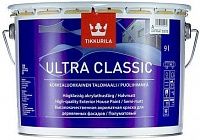 Tikkurila Ultra Classic / Тиккурила Ультра Классик Полуматовая краска фасадная для дерева