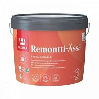 Tikkurila Remontti Assa/Тиккурила Ремонтти Ясся полуматовая моющаяся краска для стен и потолков