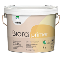 Teknos Biora primer / Текнос Биора праймер Совершенно матовая краска для грунтовки и окраски потолков