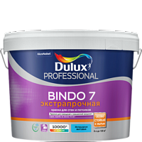 Dulux Bindo 7 / Дулюкс Биндо 7 Экстрапрочная матовая краска для стен и потолков