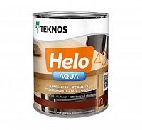 Teknos Helo Aqua 40 / Хело Аква 40 Полуглянцевый водоразбавляемый специальный лак