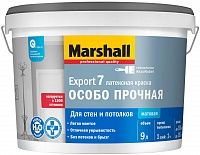 Marshall Export 7 / Маршал Экспорт 7 Матовая водно-дисперсионная (латексная) краска для стен и потолков