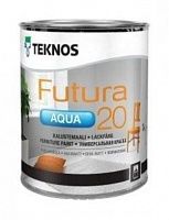 Teknos Futura Aqua 20 / Текнос Футура Аква 20 Полуматовая универсальная износостойкая краска на водной основе