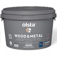 Olsta Wood&Metal / Олста Вуд Метал Полуматовая краска по дереву и металлу