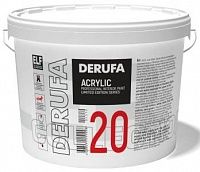 Derufa Professional Interior Paint SG / Деруфа Интерьер 20 (SG) - Шелковисто-глянцевая синтетическая латексная краска для износоустойчивых внутренних работ