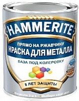 Hammerite / Хаммерайт по металлу Гладкая Краска для металлических поверхностей гладкая глянцевая база под колеровку