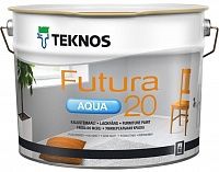 Teknos Futura Aqua 20 / Текнос Футура Аква 20 Полуматовая универсальная износостойкая краска на водной основе