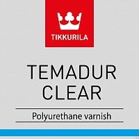 Tikkurila Temadur Clear / Тиккурила Темадур Клир Двухкомпонентный, глянцевый полиуретановый лак