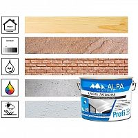 Alpa Profi 3/Альпа Профи 3 Фасадная краска латексная, также для стен и потолков