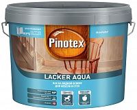Pinotex Lacker Aqua / Пинотекс Аква Колеруемый лак на водной основе для защиты деревянных поверхностей, включая детскую мебель и игрушки