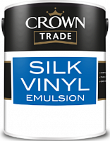 Crown Trade Silk Vinyl Emulsion / Краун Винил Силк Трейд шелковисто-матовая краска на водной основе