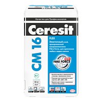 Ceresit СМ 16 / Церезит 16 клей эластичный для плитки