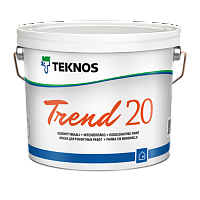 Teknos Trend 20 / Текнос Тренд 20 Краска для ремонтных работ на водной основе