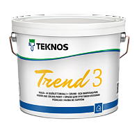 Teknos Trend 3 / Текнос Тренд 3 Грунтовочная краска на водной основе