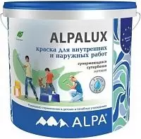 Alpa Alpalux  /Альпа Альпалюкс краска акриловая для стен и потолков, моющаяся