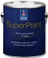 Sherwin Williams SuperPaint Interior Latex Flat / Шервин Вильямс Супер Пейнт Интериор краска