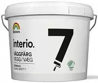 Beckers Interio Vaggfarg 7 / Беккерс Интерио Вагфарг 7 матовая краска для стен и потолков