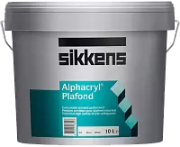 Sikkens Alphacryl Plafond / Сиккенс Альфакрил Плафонд краска для стен и потолков глубокоматовая