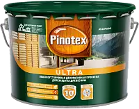 Pinotex Ultra/Пинотекс Ультра Высокоустойчивая полуглянцевая декоративная пропитка для защиты древесины до 10 лет