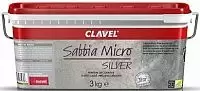 Clavel Sabbia Micro Silver / Клавель Саббия Микро Сильвер Декоративная Краска