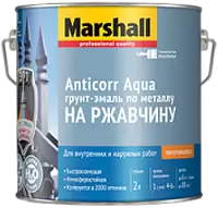 Marshall Anticorr Aqua / Маршал Антикор Аква грунт-эмаль по металлу на ржавчину