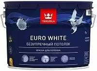 Tikkurila Euro White / Тиккурила Евро Уайт краска для потолка