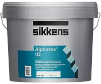 Sikkens Alphatex IQ / Сиккенс Альфатекс АйКью Краска фасадная и работы внутри помещения, база акриловая полуматовая