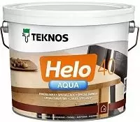 Teknos Helo Aqua 40 / Хело Аква 40 Полуглянцевый водоразбавляемый специальный лак