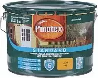 Pinotex Standard / Пинотекс Стандарт Универсальная декоративная восковая пропитка для защиты древесины до 6 лет