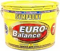 SYMPHONY EURO-BALANCE 7 / Симфония Евро-Баланс 7 Акрилатная матовая краска, с высокой укрывистостью и белизной, для влажных и сухих помещений