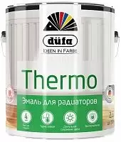 Dufa Retail Thermo / Дюфа Ритейл Термо эмаль белая глянцевая для отопительных приборов